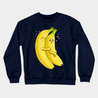 Embrace of bananas Crewneck Sweatshirt